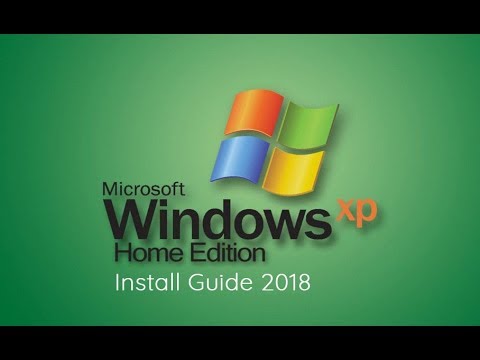 windows xp 2018 edition install